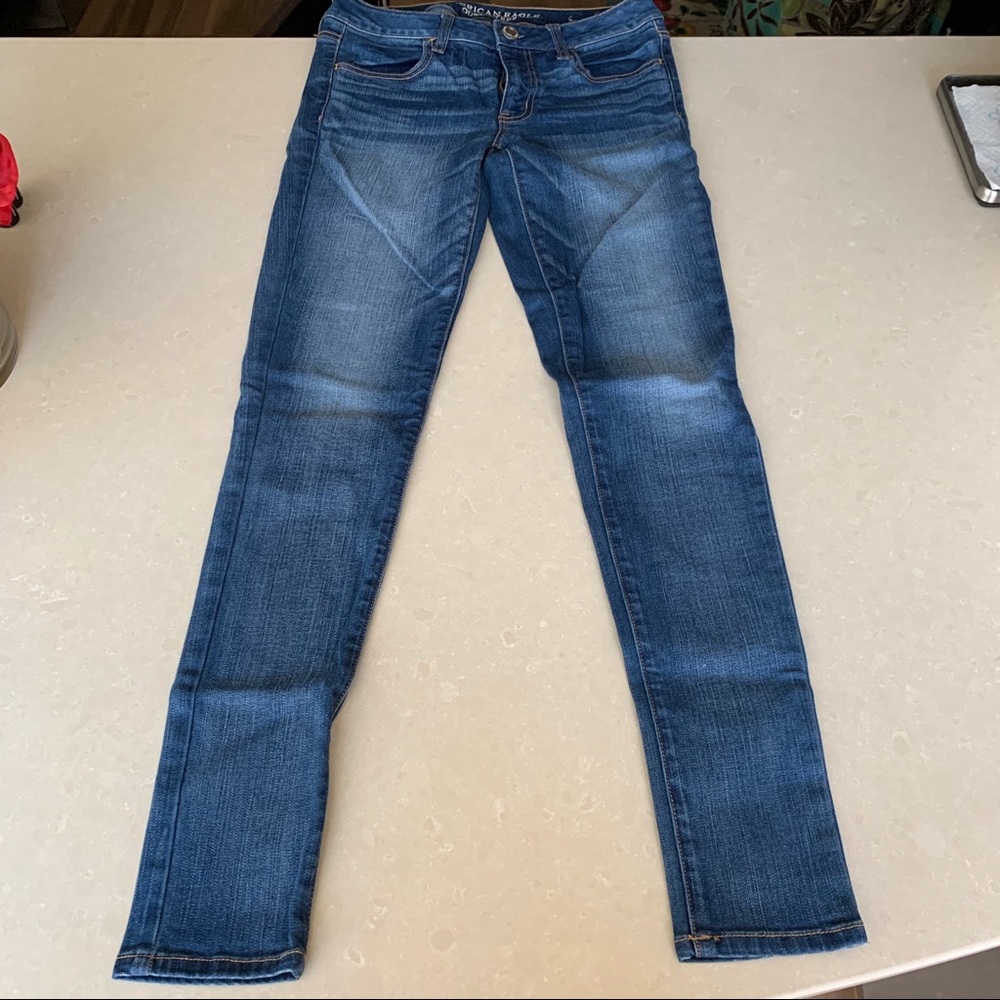 Women’s American Eagle Blue Skinny Jeans